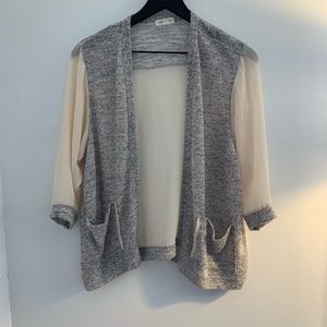 UO Silence & noise open cardigan